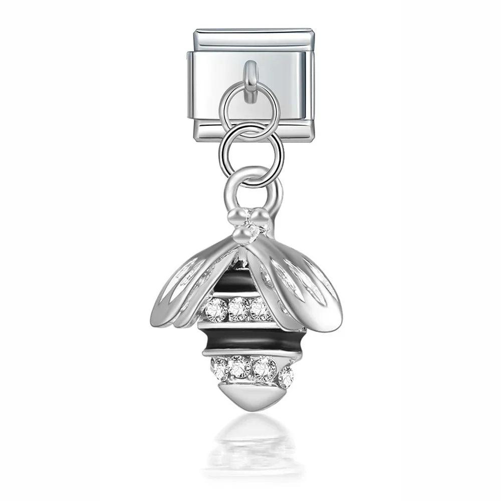 Abeille or & argent