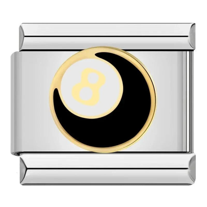 Billard 8 argent