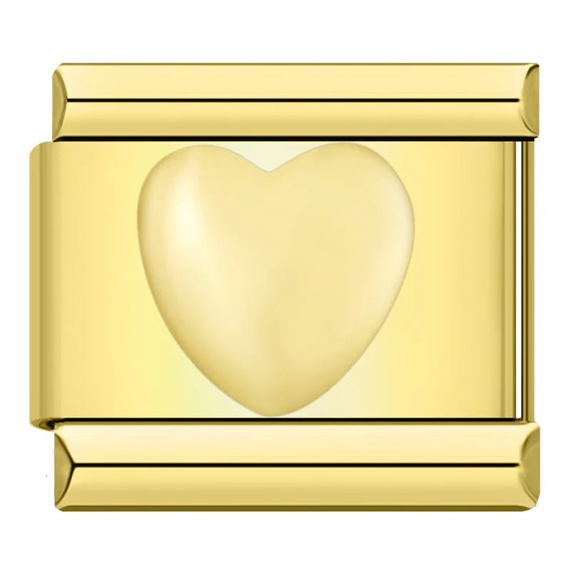 Cœur or - doré