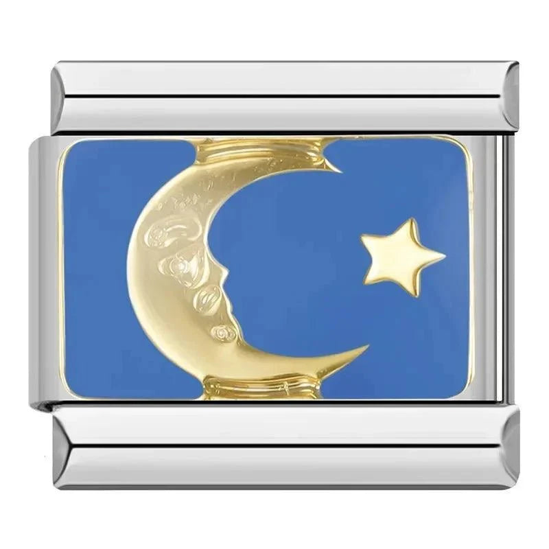 Lune et étoile
