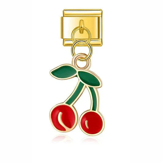 Paire de cerises, Or