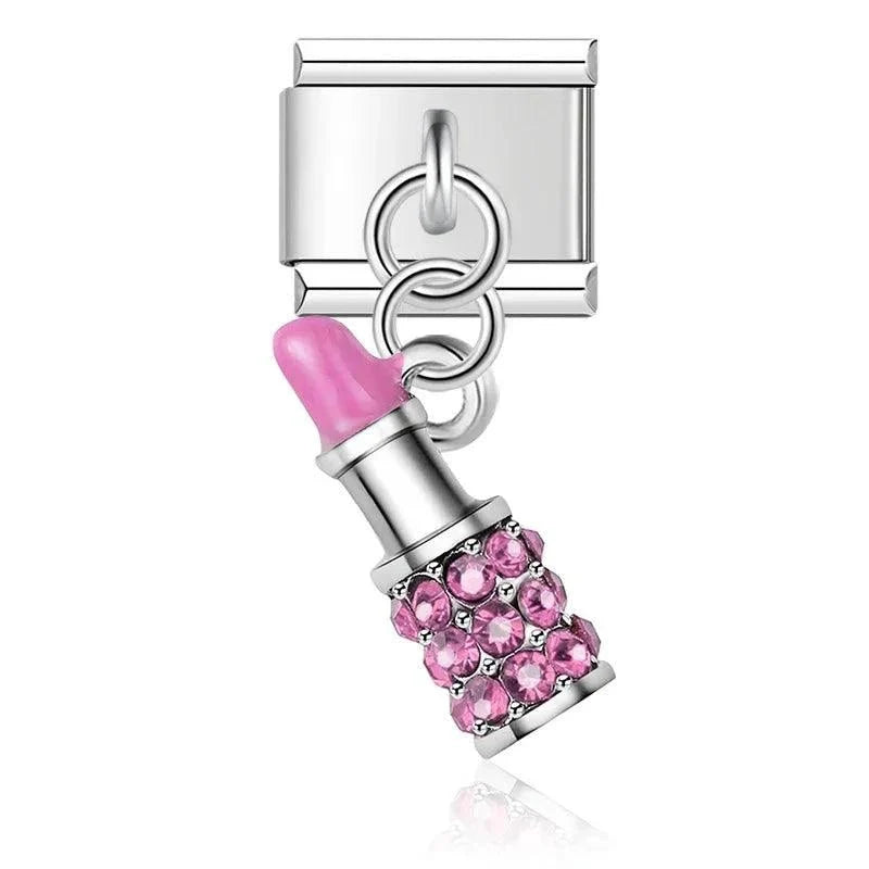 Pendentif rouge à lèvres