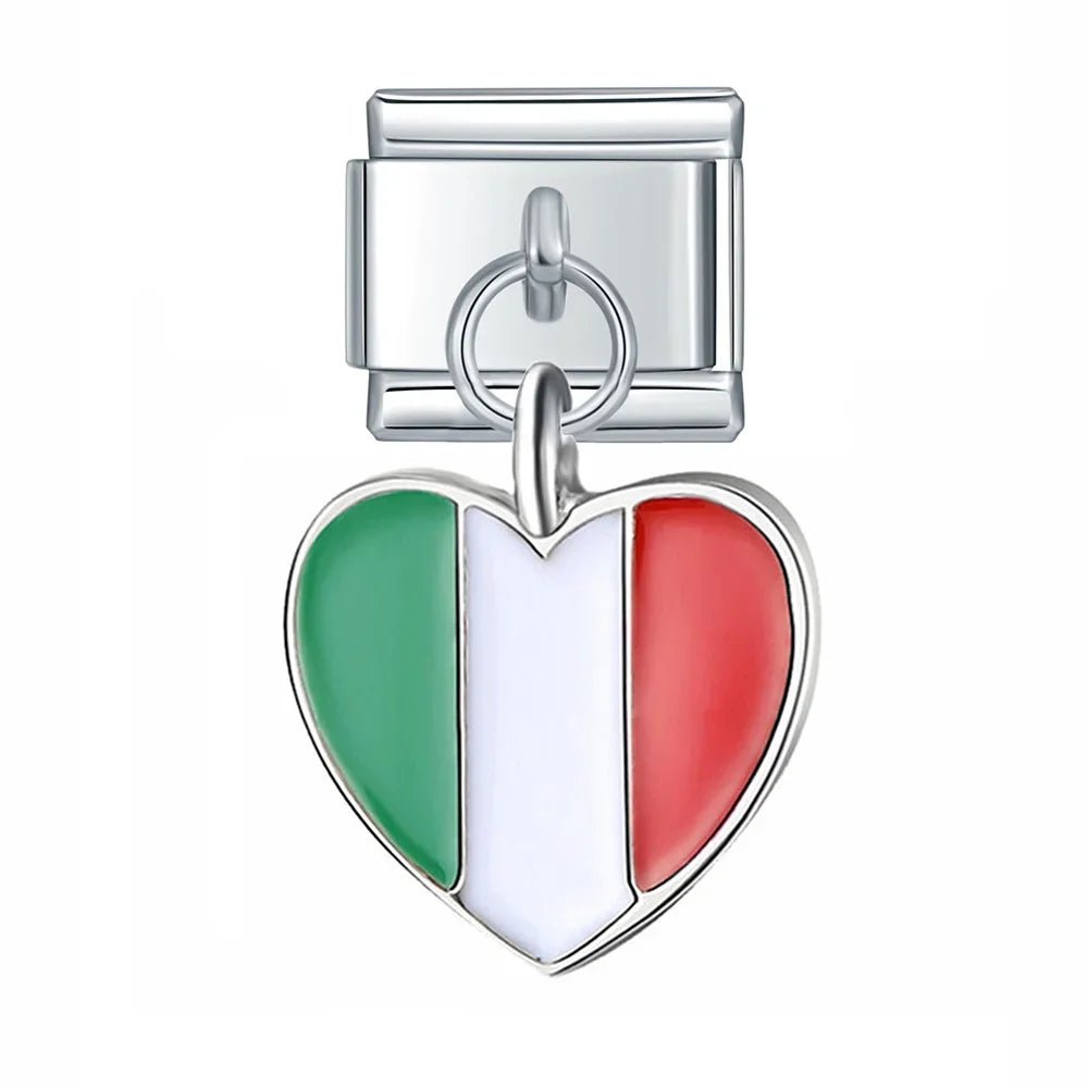 Pendentifs drapeaux