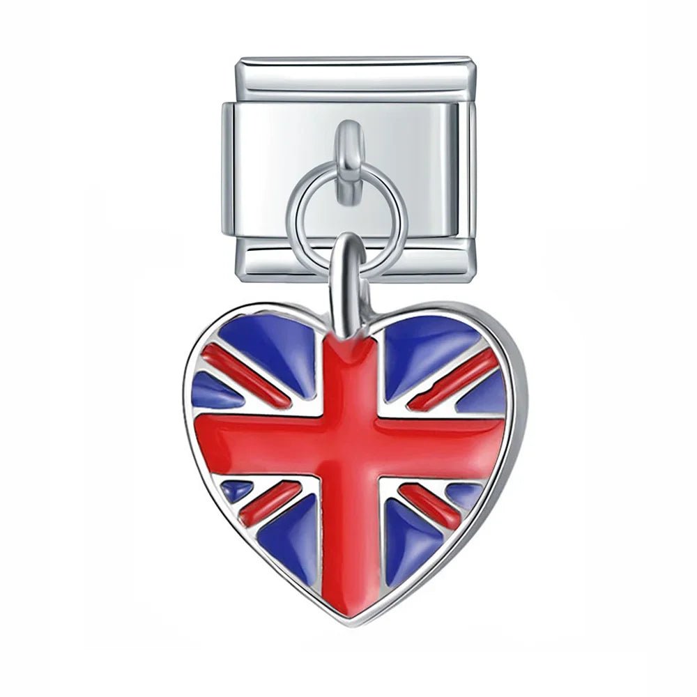 Pendentifs drapeaux