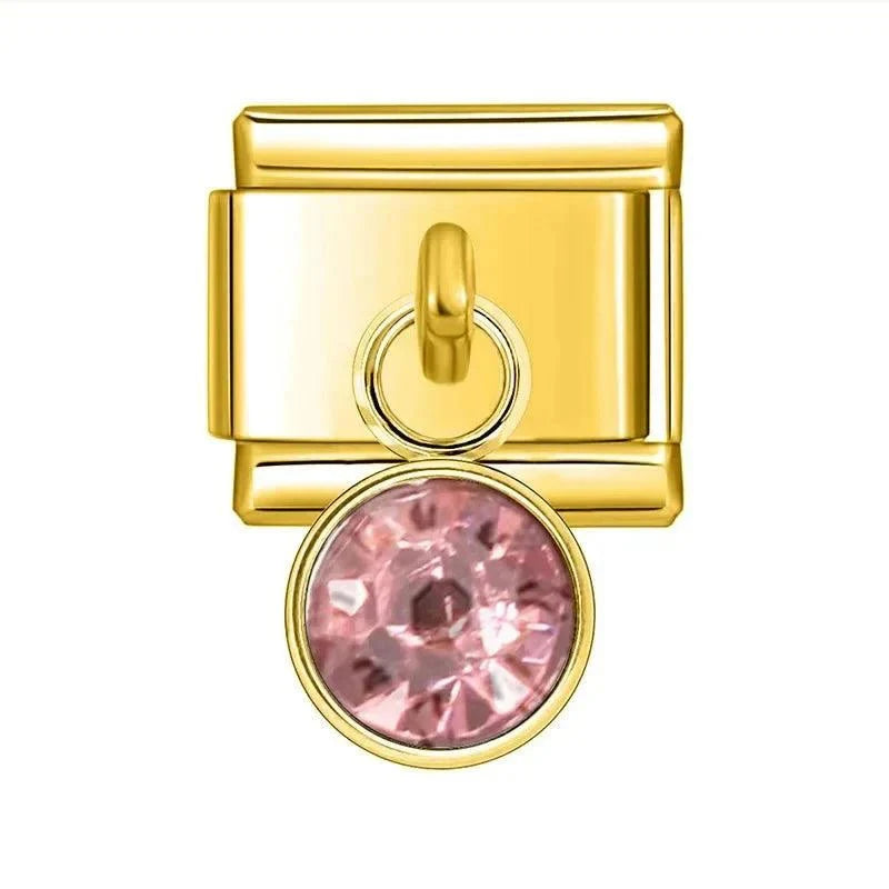 Pierre suspendue rose