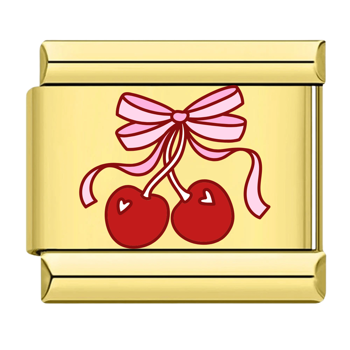 Pink cherries