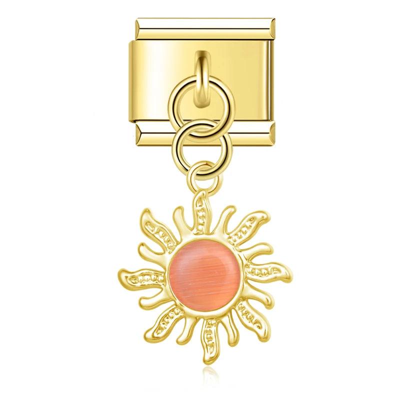 Soleil avec pierre