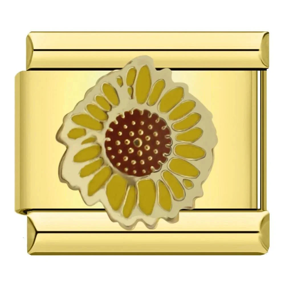 Tournesol argent et or