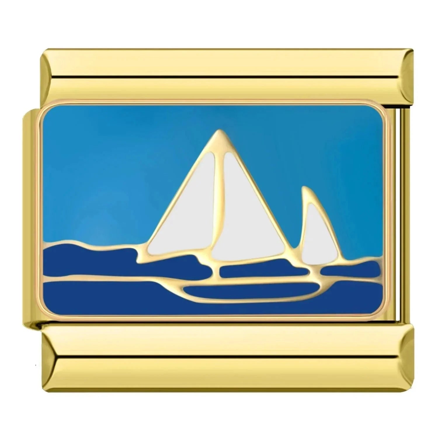 Voilier sur or